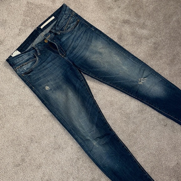 ZARA trafaluc jeans the rebel skinny fit pants jeans denim 6 iso - Picture 3 of 15